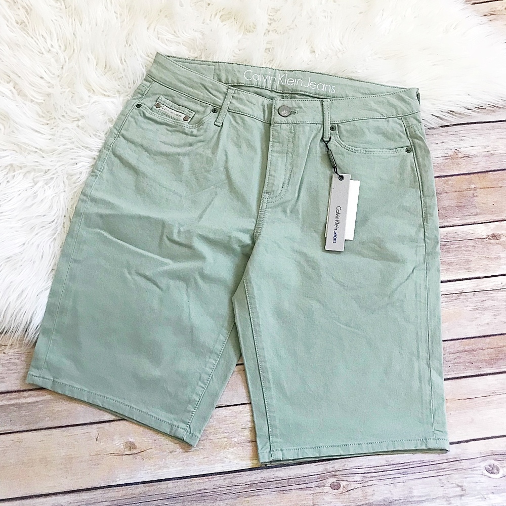 Calvin Klein sage walking shorts